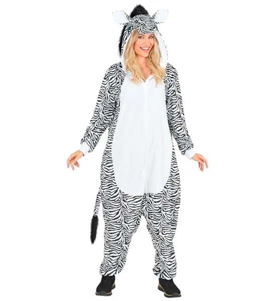 Plush Onesie Zebra