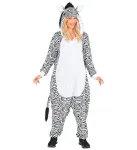 Plush Onesie Zebra