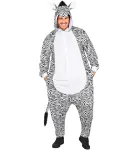 Plush Onesie Zebra
