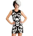 Sequin Dress Skull
