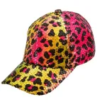 Rainbow Animalier Leopard Sequin Cap