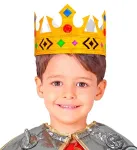 Set of 6 Paintable Paper Crowns