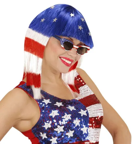 MISS AMERICA WIG