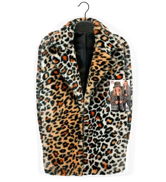 Animalier Leopard Plush Woman Jacket