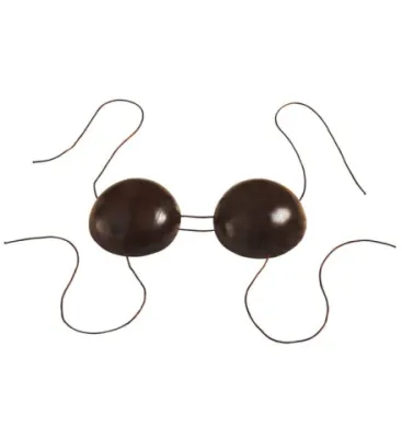 PLASTIC COCONUT BRA
