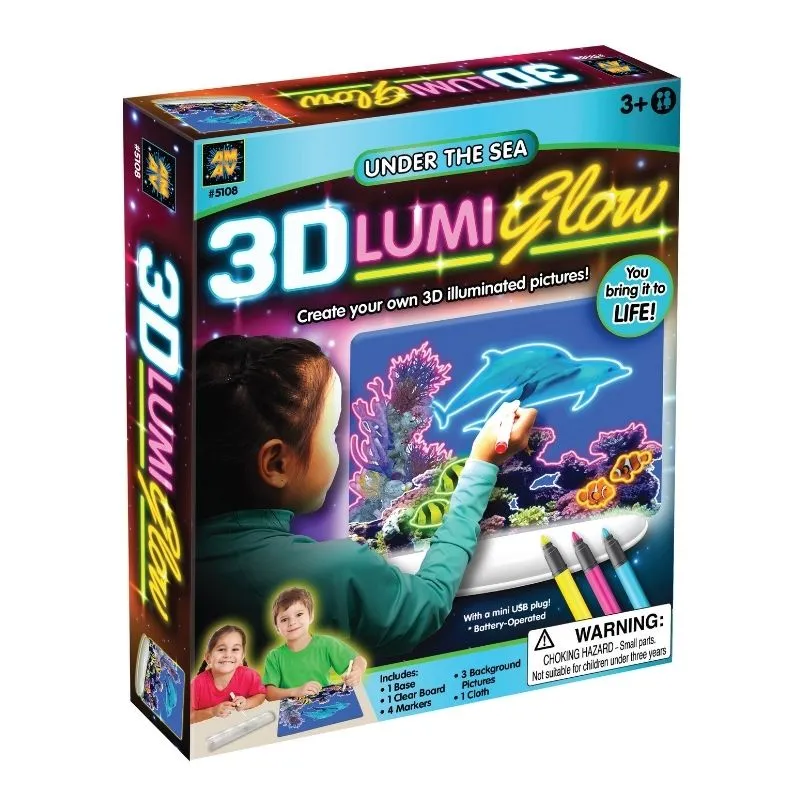 Glow Pad - 3D Lumi Glow - Under the Sea