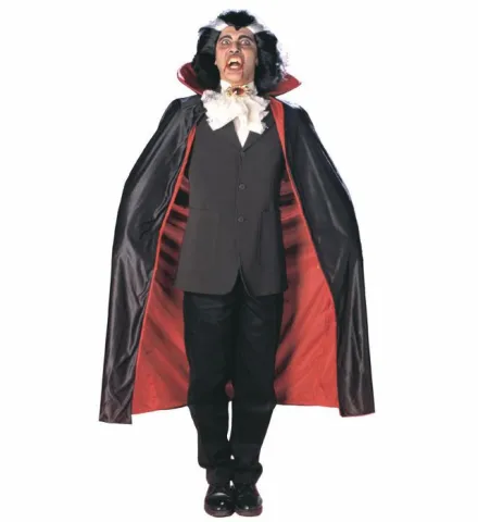 DELUXE LINED CAPE WITH COLLAR