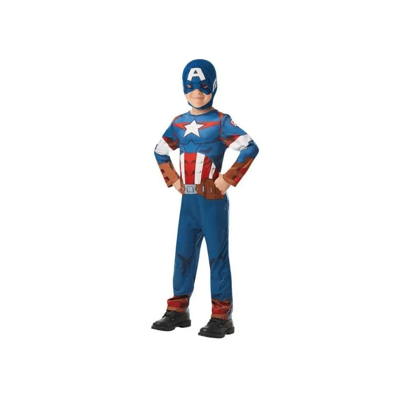 CHILDREN CARNIVAL COSTUME CAPTAIN AMERICA