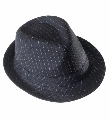 STRIPED GANGSTER HAT