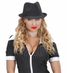 STRIPED GANGSTER HAT