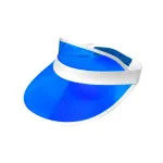 80s Blue Sun Visor