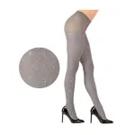 Silver Glitter Pantyhose - 40 Den