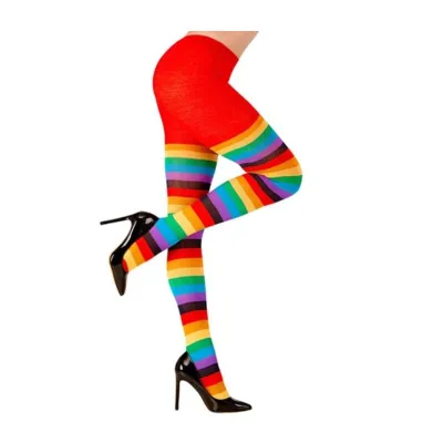 Rainbow socks Pantyhose