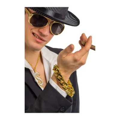 Gold bracelet for man