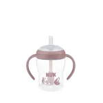 NUK Perfect Match Learner Straw Cups Red 150ml