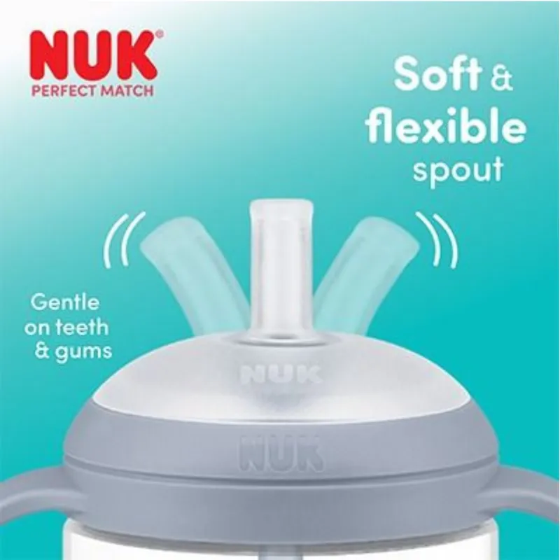 NUK Perfect Match Learner Straw Cups Blue