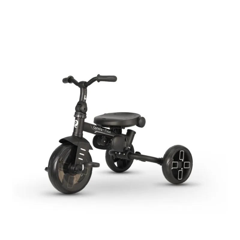Qplay Comfo Max Ultra-Foldable Tricycle Black