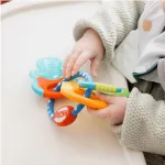 Nuby Icy Bite Keys Teether Toy Pink