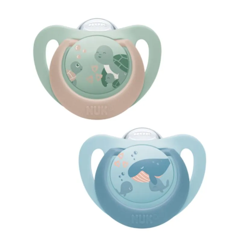 NUK First Choice soother Turtle/Whale 6-18 months