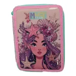 School Pencil Case Double Filled Must Team Pink Unicorn