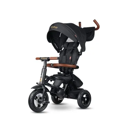 Qplay Rito Deluxe Folding Tricycle Black