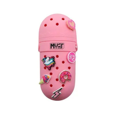 Silicone Case Upright 4 Designs Crocs Must Team , Pink