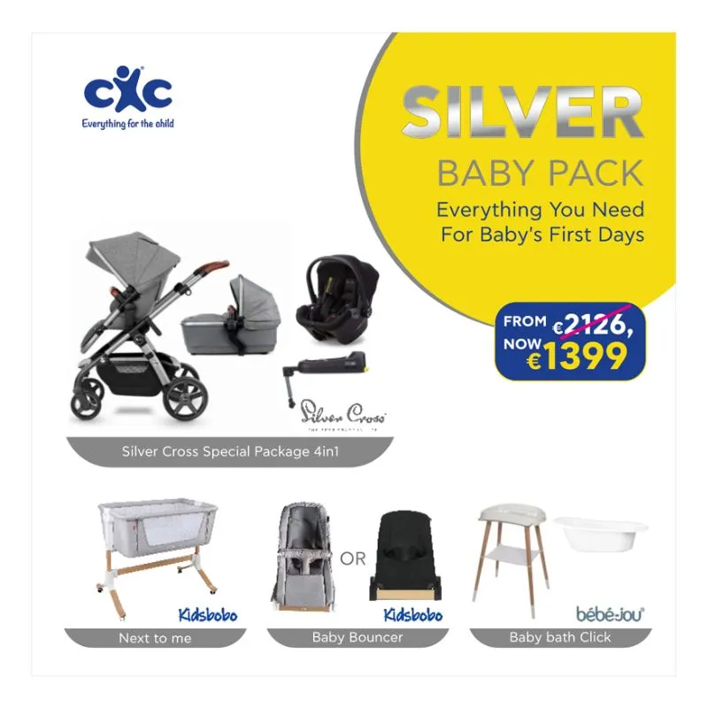 4in1 Silver Baby Pack