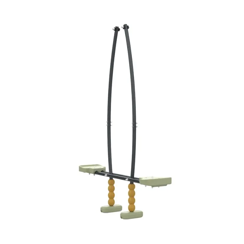 TP Anemone swing set with 2 face-to-face swings 190 cm high