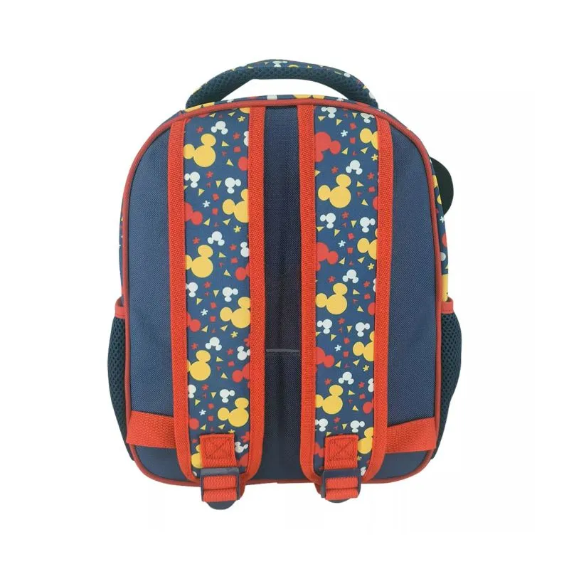 School Backpack Kindergarten Disney Mickey Mouse Blue Must Team