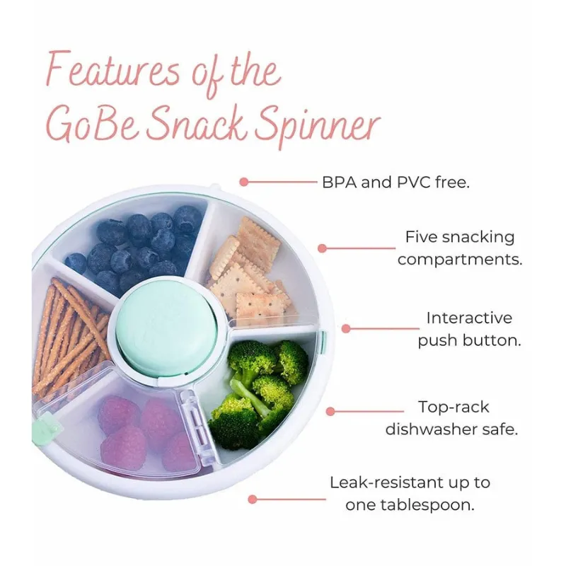 GoBe Snack Spinner Flip Mint Green