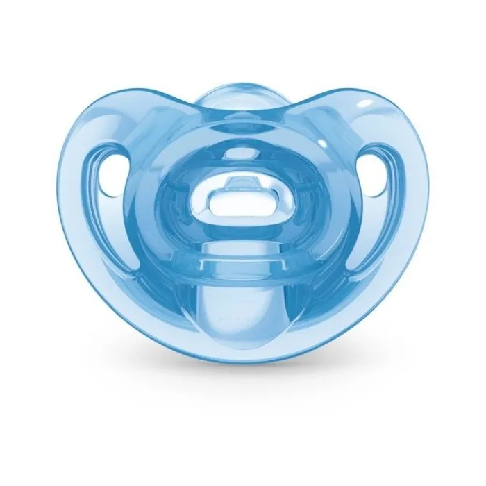 NUK Sensitive Silicone Pacifier pink 6-18m