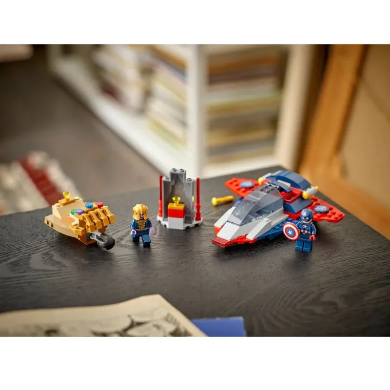 Lego Marvel Captain America Vs Thanos