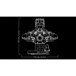 Lego Marvel Iron Man MK4 Bust