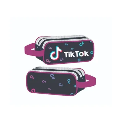 Tik Tok 3 Zip Pencil Case