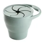 Tommee Tippee Silicone Collapsible Snack Pot Green