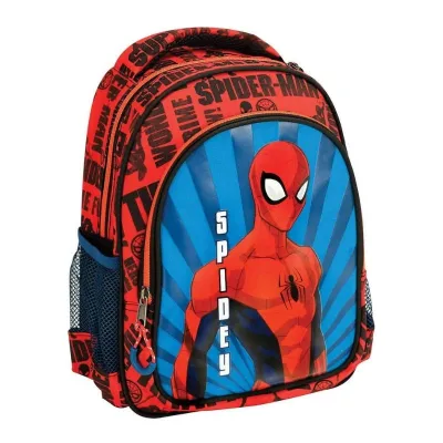 Gim Spider-Man Elementary School Backpack in Red