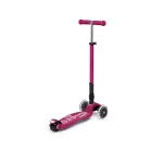 Maxi Micro Deluxe Berry Red FOLDABLE LED