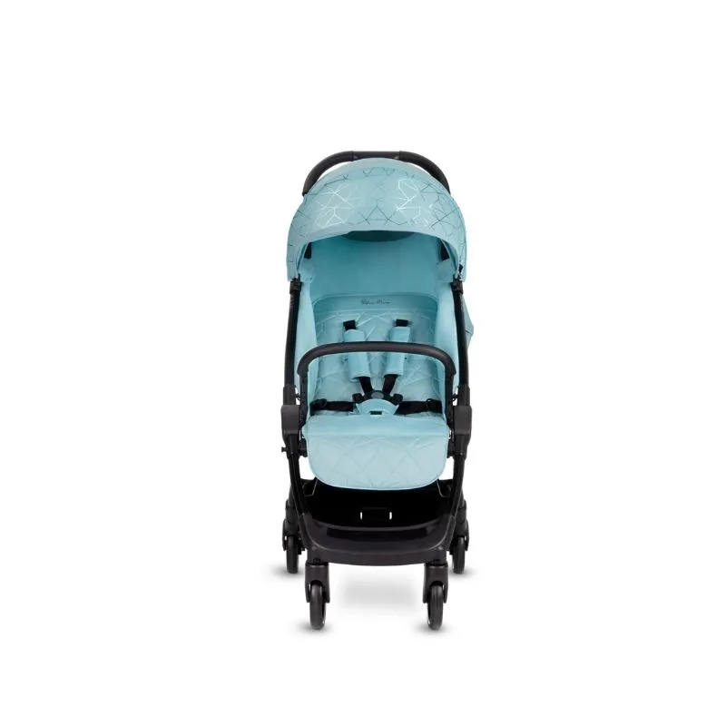 Silver Cross Clic – Aquamarine