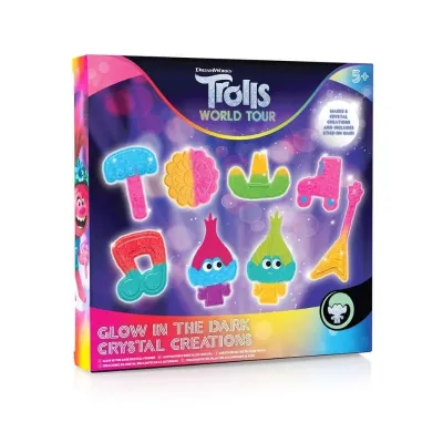 DreamWorks Trolls World Tour Glow In The Dark Crystal Creations