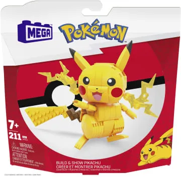 MEGA Pokémon Building Toy Kit With 1 Action Figure And Accessory For Kids