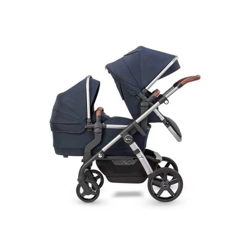 Silver Cross Wave Tandem Seat - Indigo