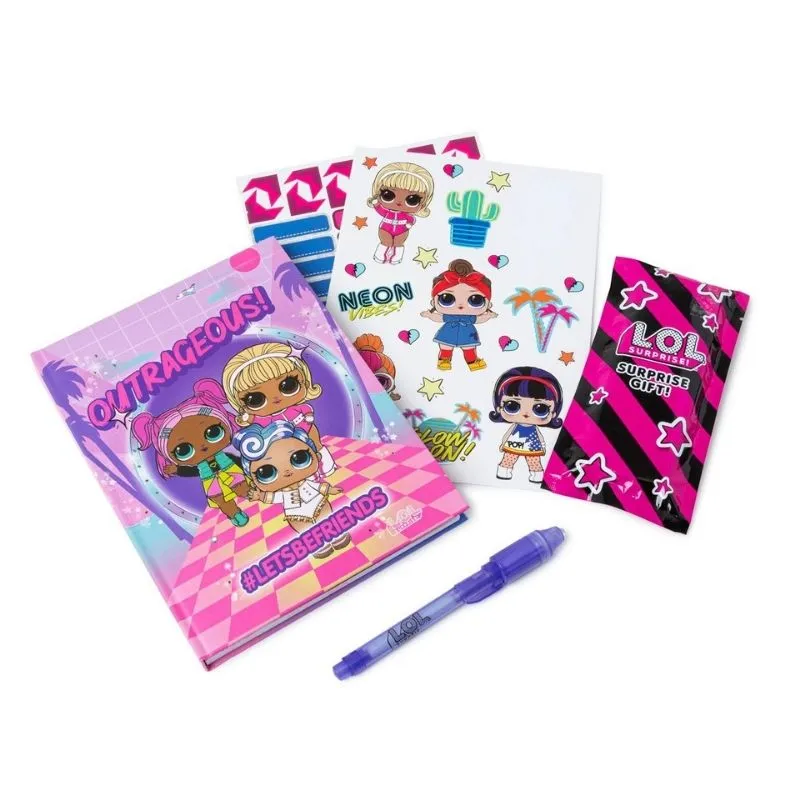 L.O.L. Surprise! L.E.D Light Up Diary Set