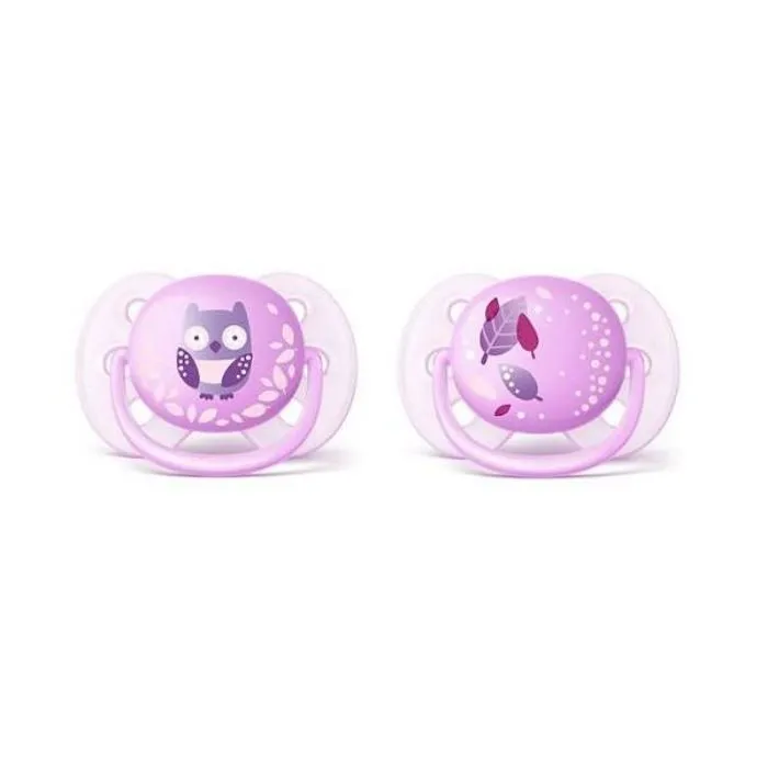 Philips Avent Ultra Soft Pacifier 0-6m ( light purple)