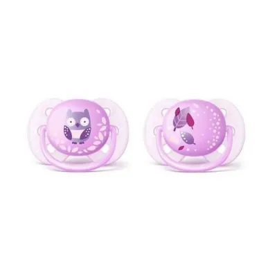 Philips Avent Ultra Soft Pacifier 0-6m ( light purple)