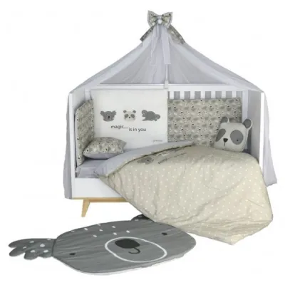 Baby Bedding Set of 9pcs Panda