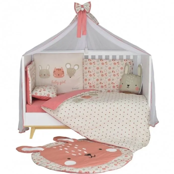 Baby Bedding Set of 9pcs Bunny