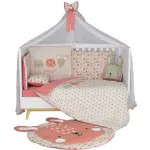 Baby Bedding Set of 9pcs Bunny
