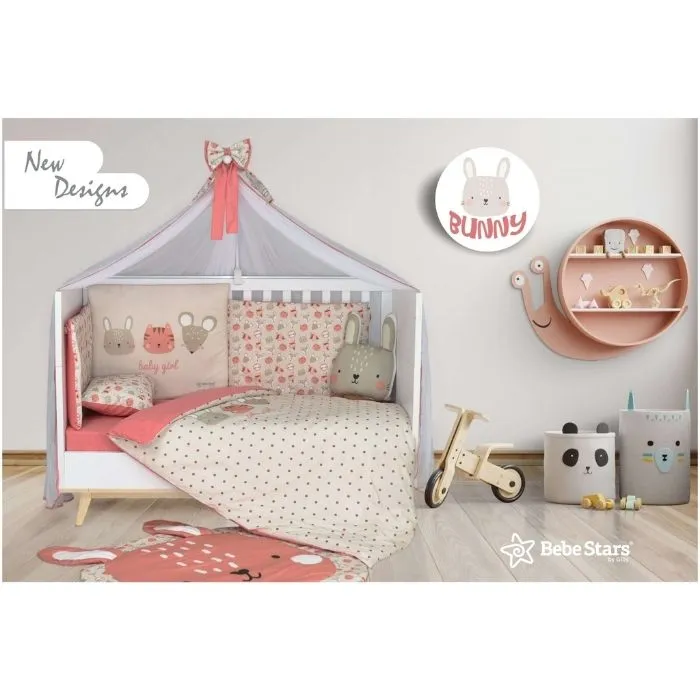 Baby Bedding Set of 9pcs Bunny