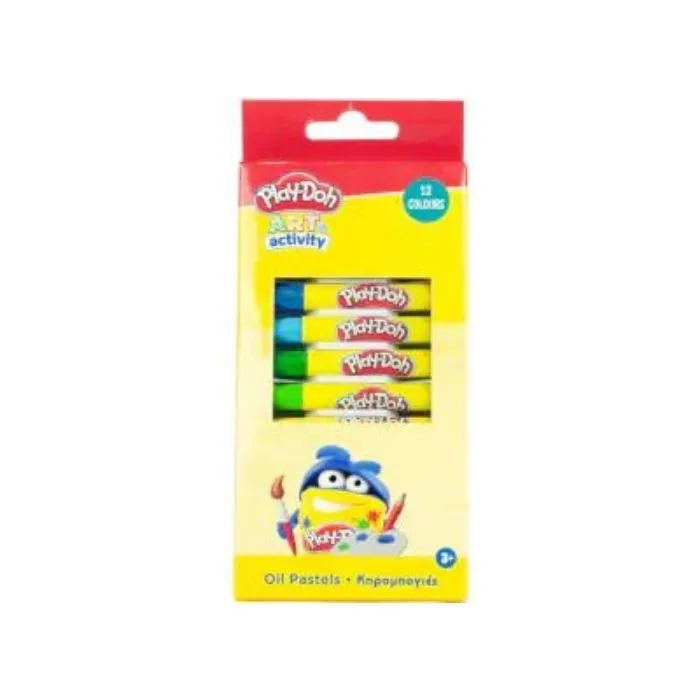 Play-Doh 12 Colours Oil Pastel chalk