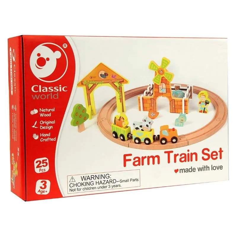 Classic World Farm Train Set